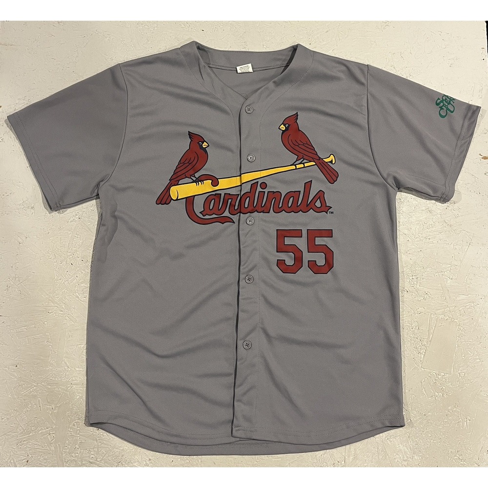 Stephen Piscotty St. Louis Cardinals Jersey Men's Size XL #55 SGA Extra Large